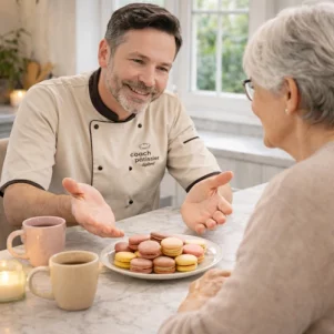 Pâtisserie thérapie à domicile