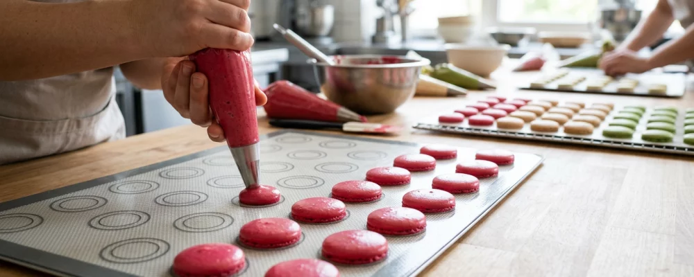 Astuces réussite macarons : réussir le pochage et le croûtage, tout savoir sur Astuces réussite macarons