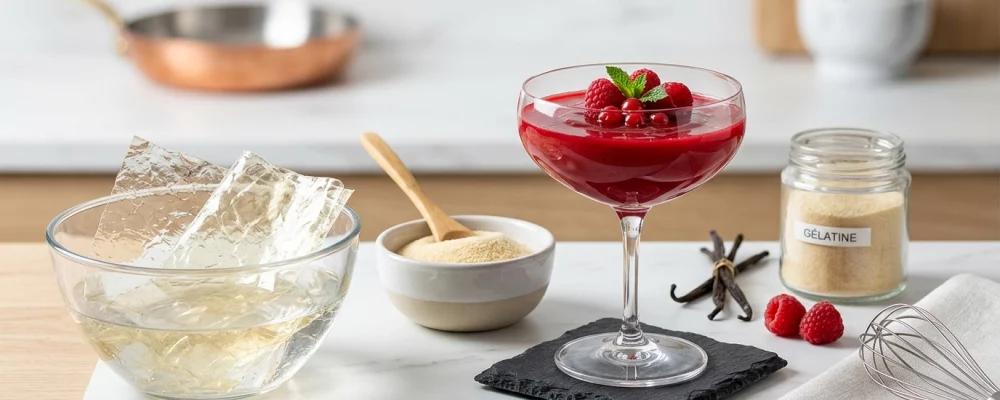 Texturants et épaississants : créer la texture parfaite, tout savoir sur Gélatine