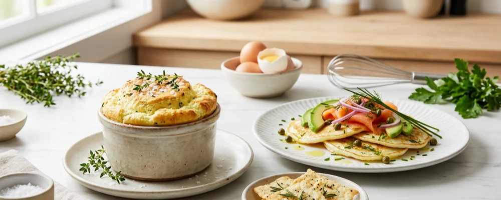 Illustration de Que faire avec des blancs d'œufs : recettes salées et originales pour Que faire avec des blancs d'œufs