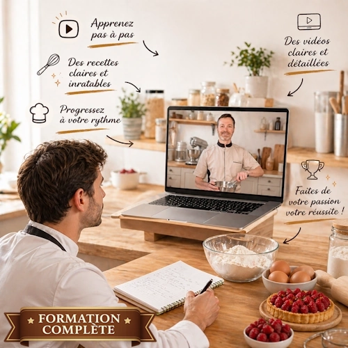 Pâtisserie professionnelle (niveau CAP) • Accompagné & Autonome